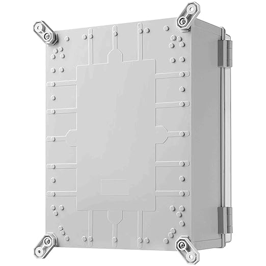 Co. ABS 11.81" x 15.7" x 6.7" Waterproof IP67 Hinged Electronics Distribution - Image 3