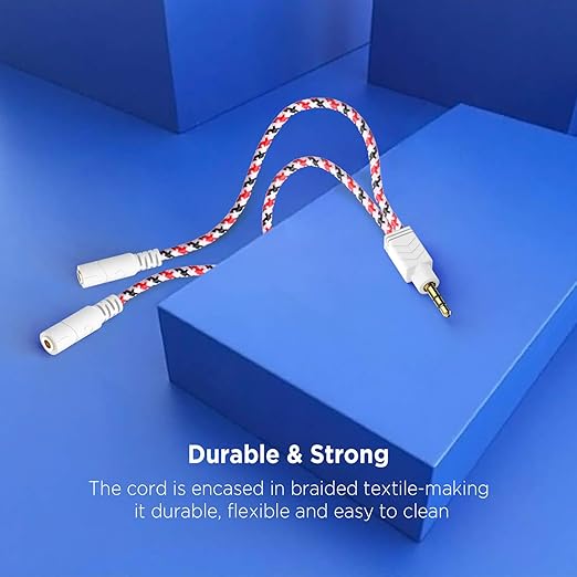 DUKABEL Headphone Splitter, 3.5mm Splitter Cable - Image 5