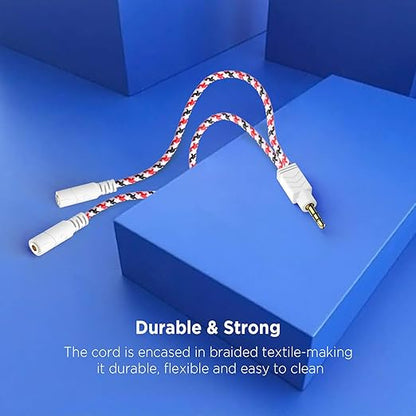 DUKABEL Headphone Splitter, 3.5mm Splitter Cable - Image 5