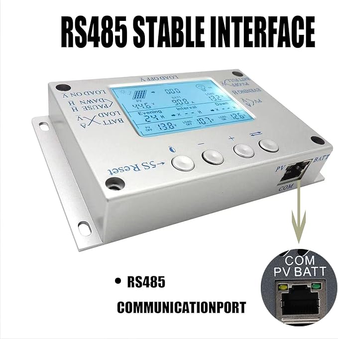 OOYCYOO MPPT 30A 40A 60A 80A 100A solar charge controller display, - Image 2