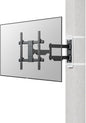 CondoMounts CLMTVA1144 Full Motion Small Pillar | Gazebo TV Mount | Round & by CondoMounts