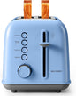 BUYDEEM DT620 2-Slice Toaster, Extra Wide Slots, Retro Stainless Steel by BUYDEEM