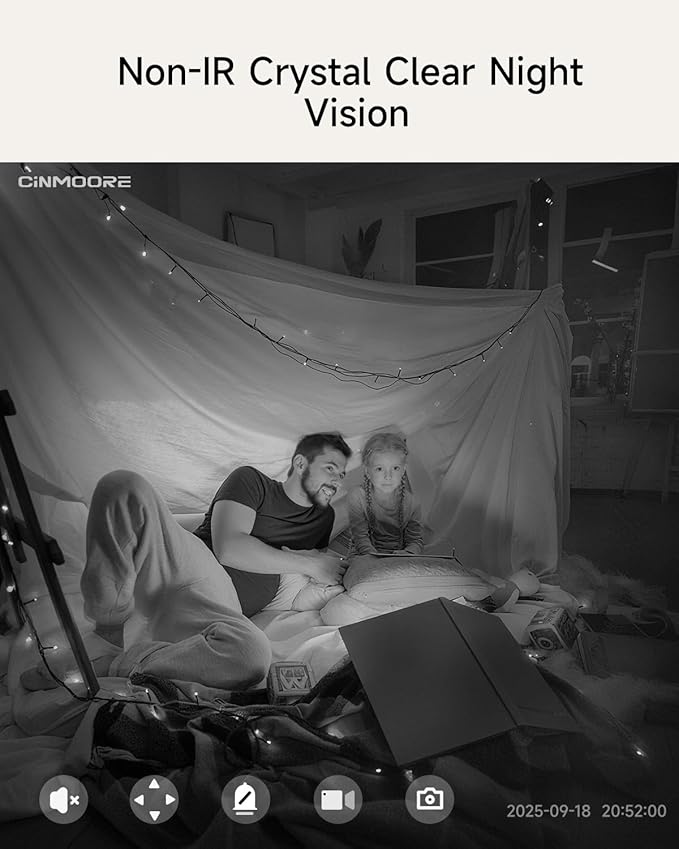 Smart 3K Indoor Dome Security Camera - Image 7