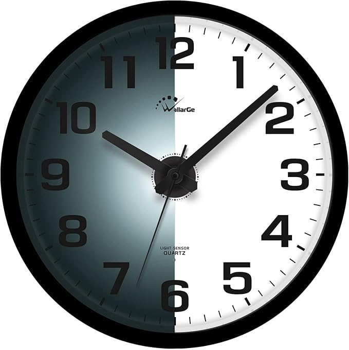 WallarGe Night Light Wall Clock - Image 9