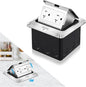 Vagueior Recessed Floor Electrical Outlet Kit, Waterproof Electrical Outlet by Vagueior