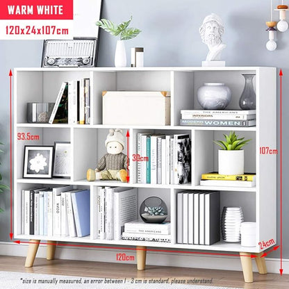 IOTXY Wooden Open Shelf Bookcase - Image 2