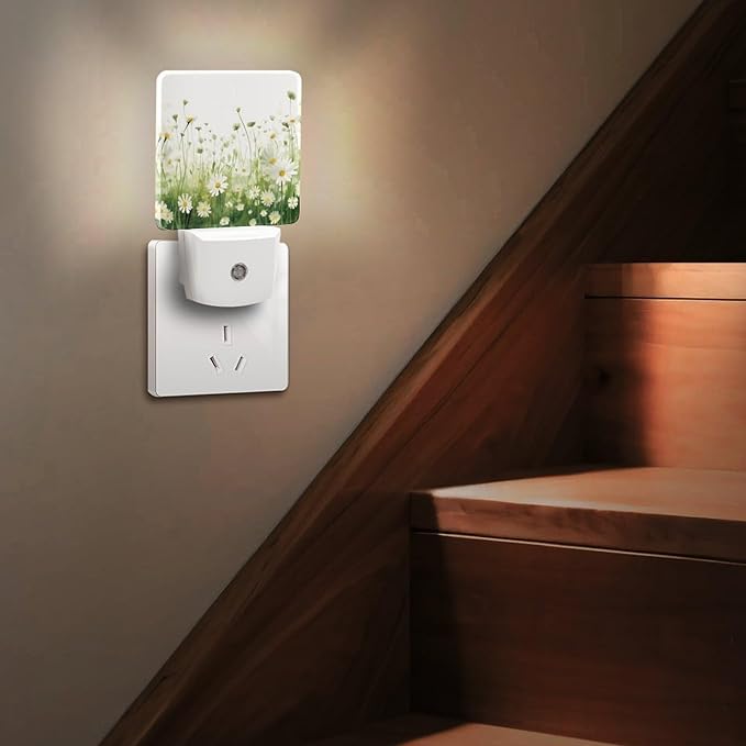 YKJAHSD Flowers Night Light, Plug into Wall Decor Nightlights - Image 6