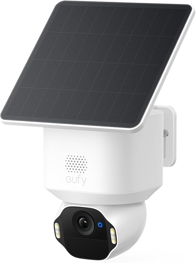 eufy SoloCam E42, 4K Security Camera Wireless Outdoor, Solar Powered, AI Motion by eufySecurity