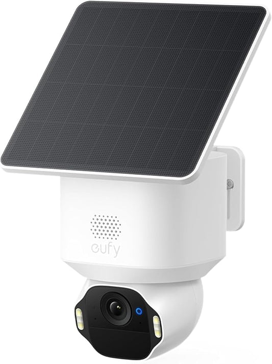 eufy SoloCam E42, 4K Security Camera Wireless Outdoor, Solar Powered, AI Motion by eufySecurity