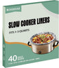 Slow Cooker Liners, 40 Cooking Bags, Medium Disposable Pot Liner Plastic Bags by Unknown