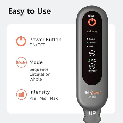 SHINE WELL Leg Compression Massager, Air Compression Massager - Image 6