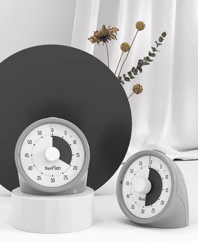 Visual Timer for Kids with Pause Button, 60-Minute Countdown Timer with Silent - Image 3