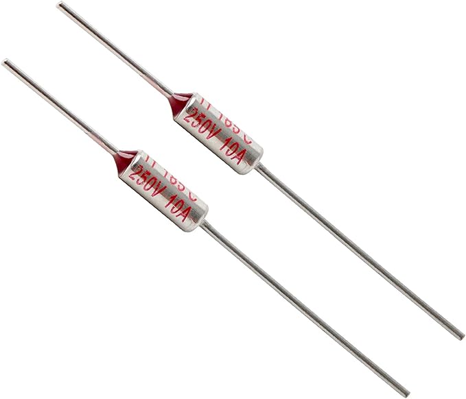 2 Pcs Electric Pressure Cookers Thermal Fuses, 185 Celsius Thermal Fuses by ZZJMCH