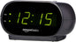 Amazon Basics Small Digital Oval Alarm Clock by AmazonBasics