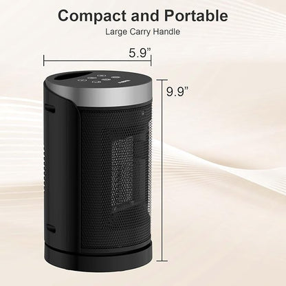 Space Heater, WINHL Small Portable Electric Heaters - Image 5