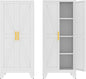 61" Tall Pantry Cabinet, Kitchen Pantry Storage Cabinets by XIUSVON