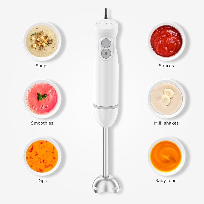 Bonsenkitchen Hand Blender, Immersion Blender - Image 4