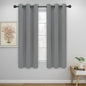 Easy-Going Blackout Curtains for Bedroom, Solid Thermal Insulated Grommet and by Easy-Going