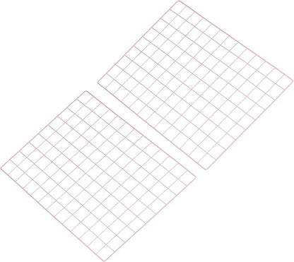PATIKIL 18"x26" Wire Grid Panel, 2 Pack Board Photo Pictures Memo Display Grid by PATIKIL