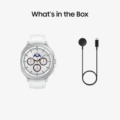 Samsung Galaxy Watch 8 Classic 46mm LTE Smartwatch, Cushion Design, Rotating - Image 11