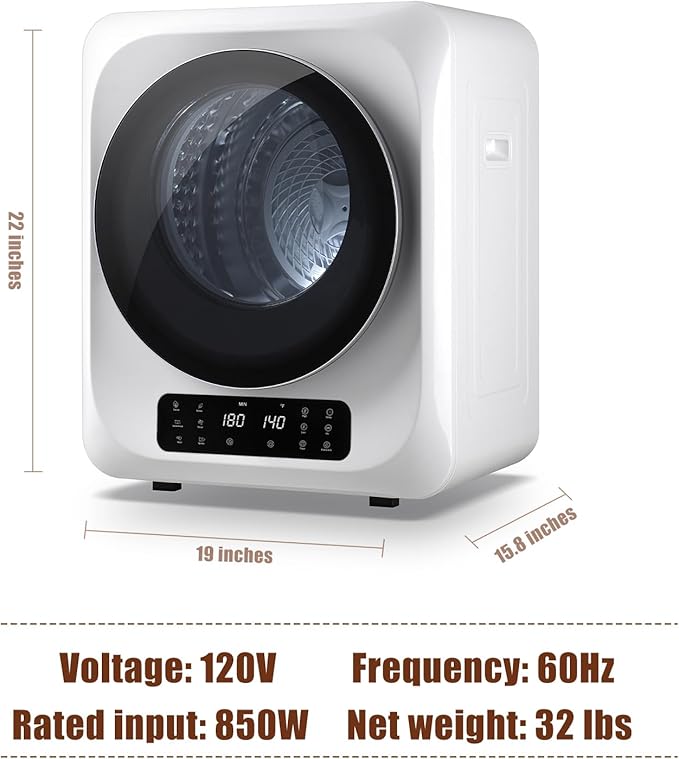 Auertech 1.8 CU. FT. Portable Dryers - Image 6