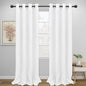 Easy-Going Blackout Curtains for Bedroom, Solid Thermal Insulated Grommet and by Easy-Going