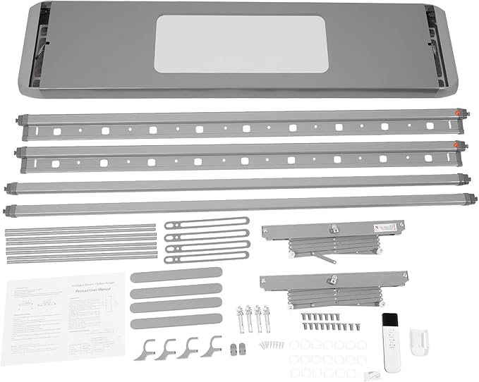 banborba Electric Retractable Airing Rack, Ceiling Mounted Clothes Drying Rack - Image 9