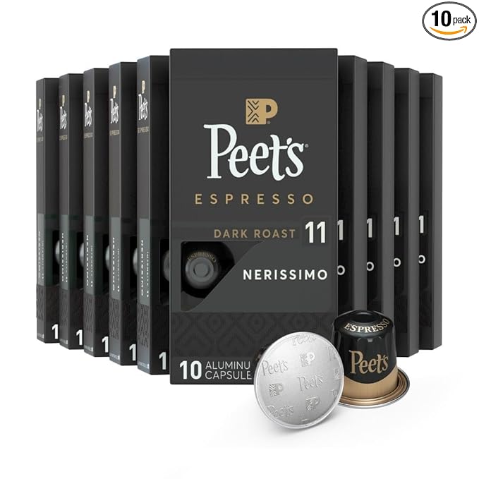 Peet's Coffee, Dark Roast Espresso Capsules, Compatible by Peet%E2%80%99sCoffee