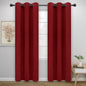 Easy-Going Blackout Curtains for Bedroom, Solid Thermal Insulated Grommet and by Easy-Going
