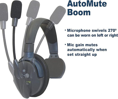 EARTEC UL2S Ultralite-HD 2-Person Full Duplex Wireless Intercom Headset - Image 3