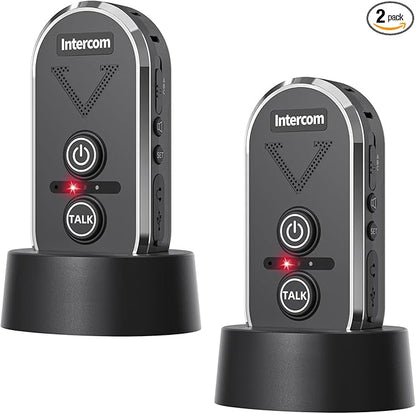 PANDAAR Doorbell Wireless for Home, Wireless Intercom System 4900ft Long Range by PANDAAR