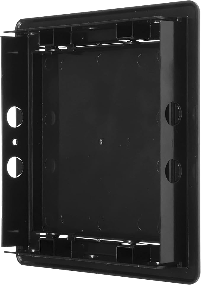 6" x 6" Black Plastic Access Panel. Service Shaft Door Panel. Plumbing - Image 5