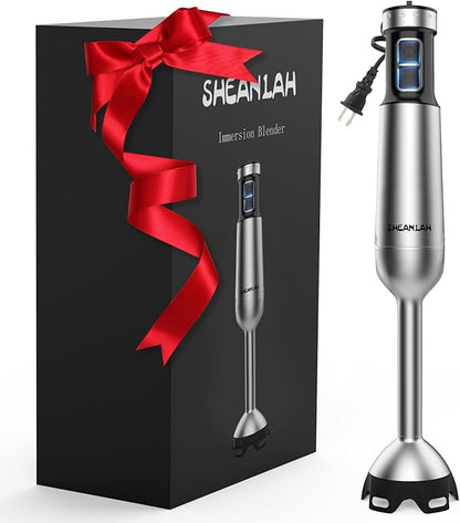 1000W Powerful Immersion Blender handheld, 2025 New Update Hand Blender by SHEANLAH
