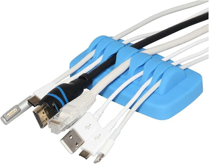 Heaviest Cable Organizer on The Market! Compact and Weighted Desktop Cord by ENVISIONED