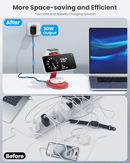 3 in 1 Wireless Charger Charging Station - Image 7