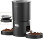 Dual Automatic Cat Feeder 2 Cats, 6 Meals/Day, 12 Portions/Meal, 4.2L Dual by Miaosical