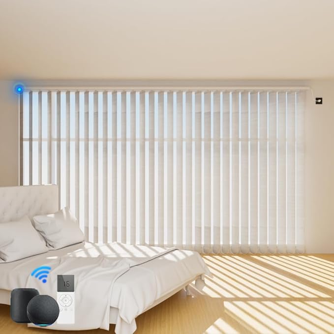 Blindify Motorized Vertical Blinds Compatible by BlindifyOffical