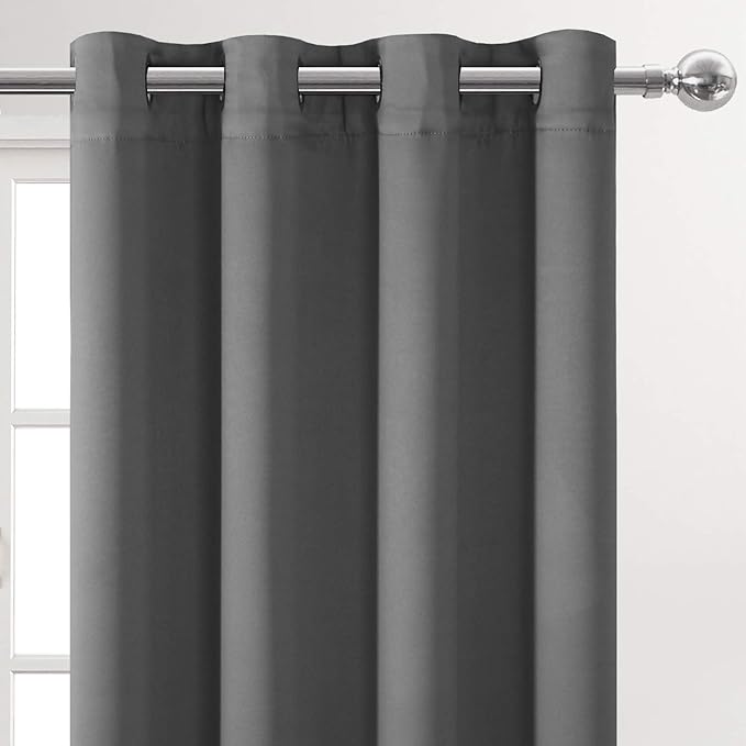 DWCN Blackout Curtains for Bedroom, Room Darkening Thermal Insulated Living - Image 5
