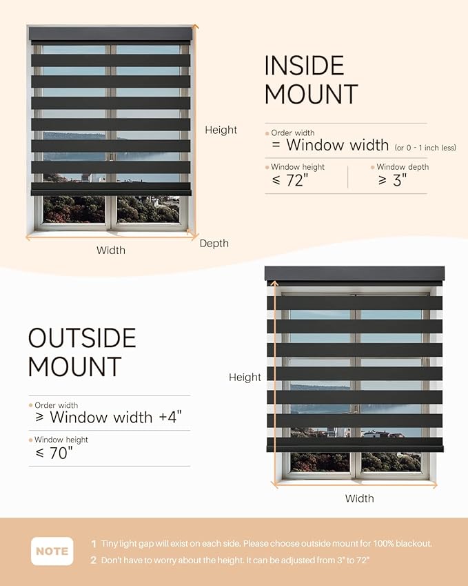 Smart Zebra Blinds for Windows, Alexa Motorized Blinds - Image 8
