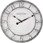 Presentime & Co 10" Farmhouse Series Wall Clock, Quartz Movement, Shiplap Style by Presentime