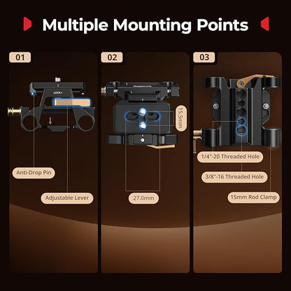 SMALLRIG Universal Mount Plate Kit - Image 5