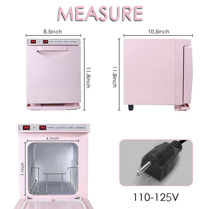Hot Towel Warmer for Spa, Thermostatic Towel Heater, 2-in-1 Professional Mini - Image 5
