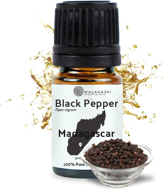 Black Pepper Essential Oil by NaturePackaged