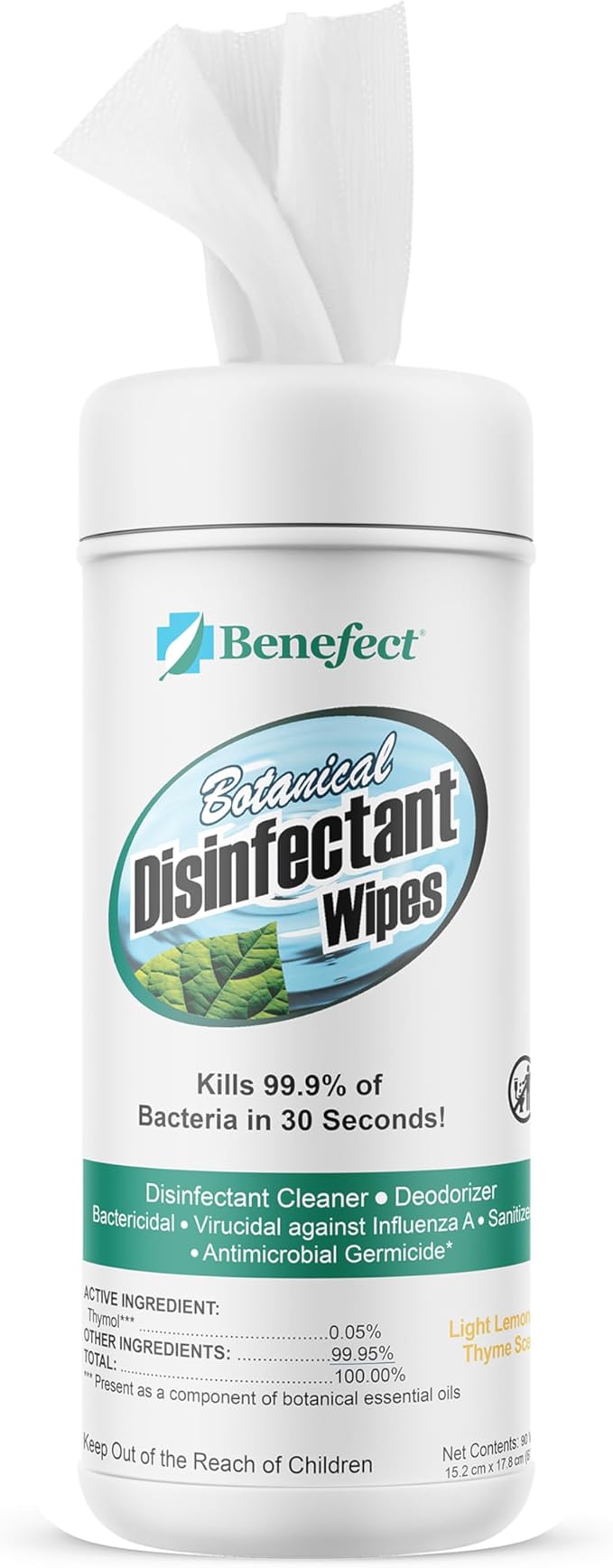 Benefect Botanical Disinfecting Wipes by Benefect