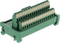 ANMBEST 2 in 16 Out Terminal Blocks Module, 25A DIN Rail and Panel Mounting by ANMBEST