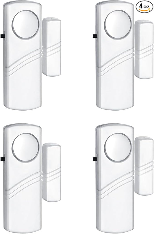 Security Door Window Alarm, Wireless Sensor Door Window Burglar Alarm, Door by PLOJOP