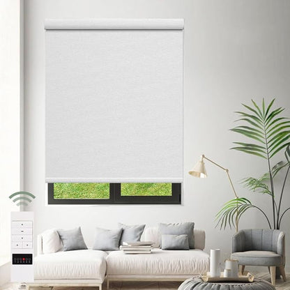 Zshine Motorized Blackout Window Blinds Customize Width Remote Control Wireless - Image 6