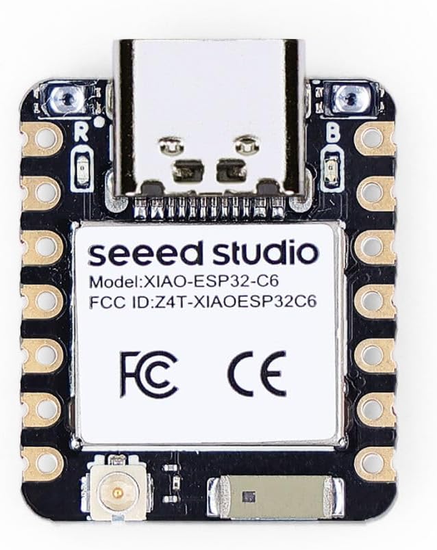 Seeed Studio XIAO ESP32C6-2.4 GHz WiFi 6, ESP Rain Maker, AWS IoT, Support by seeedstudio