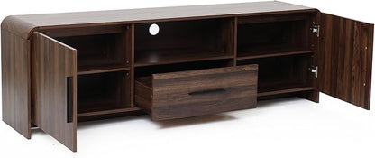LuxenHome 70" Mid-Century Modern TV Stand - Image 6