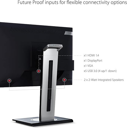 ViewSonic VG2448-PF 24 Inch IPS 1080p Ergonomic Monitor - Image 5